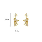 Karopel Little Bear Student Earrings - Sexy Party Ladies Dress with Earrings