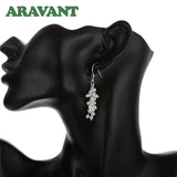 925 Silver Smooth Bead Drop Earring for Women