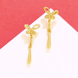 24k Gold-plated Butterfly Earrings for Women