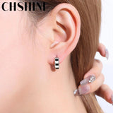 925 Sterling Silver U Clip Earrings for Women's Wedding Party