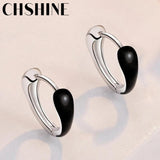 925 Silver Water Drop Clip Earrings Wedding Jewelry