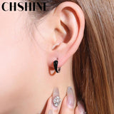 925 Silver Water Drop Clip Earrings Wedding Jewelry