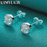 Elegant Zircon Stud Earrings for Women