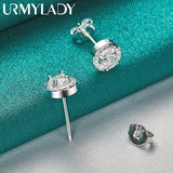 Elegant Zircon Stud Earrings for Women