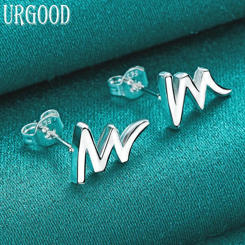 925 Silver Lightning Stud Earrings for Women