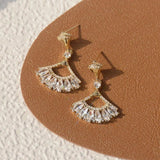 Charm Water Drop Earrings for Women Wedding Jewelry