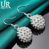 925 Silver Fireworks Drop Earring Wedding Party Charm Gift