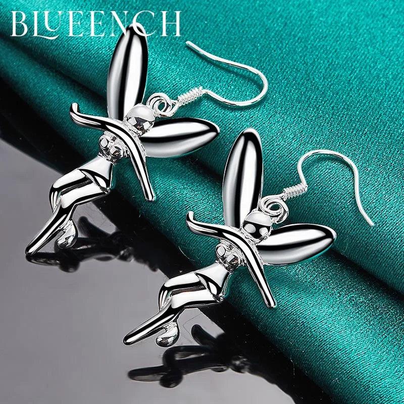 925 Silver Pixie Drop Earrings Wedding Party Fine Jewelry