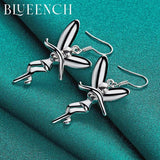 925 Silver Pixie Drop Earrings Wedding Party Fine Jewelry