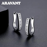 925 Silver 20mm Hoop Earrings for Women