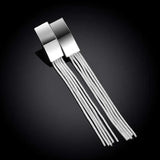 925 Sterling Silver Tassel Earrings Women's Temperament Jewelry