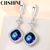 925 Silver Kyanite Earrings Women Banquet Party Gift