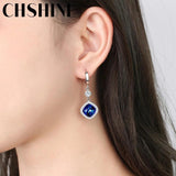 925 Silver Kyanite Earrings Women Banquet Party Gift
