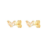 Horse Eye Studded Diamond 925 Sterling Silver Earrings For Women