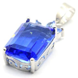 SheCrown Rich Violet Tanzanite Cz Jewelry Set for Sister