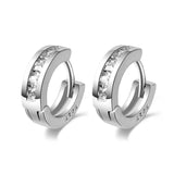 925 Silver Small Hoop Earrings For Women Girls Jewelry