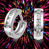 925 Silver Small Hoop Earrings For Women Girls Jewelry