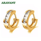 925 Silver Small Hoop Earrings For Women Girls Jewelry