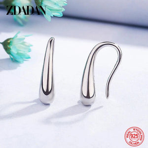 925 Silver Water Drop Earring Wedding Jewelry