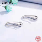 925 Silver Water Drop Earring Wedding Jewelry