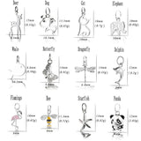 925 Sterling Silver Animal Pendant for Women
