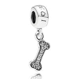 Snowflake Luck Crown Corno Passion Pendant 925 Sterling Silver Charm