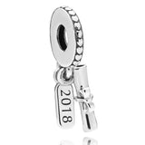 Snowflake Luck Crown Corno Passion Pendant 925 Sterling Silver Charm