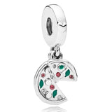 Snowflake Luck Crown Corno Passion Pendant 925 Sterling Silver Charm