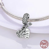 925 Silver Dangle Charm Bracelet Octopus Turtle Starfish Lemon Fruit Beads