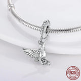 925 Silver Dangle Charm Bracelet Octopus Turtle Starfish Lemon Fruit Beads