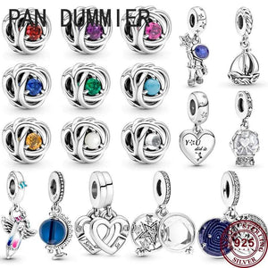 925 Silver Astronaut Beads for Pandoha Bracelet