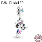 925 Silver Astronaut Beads for Pandoha Bracelet