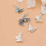 925 Sterling Silver Butterfly Silver Pendant for DIY Jewelry Making