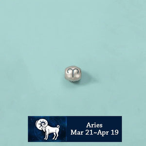 TrustDavis Real Sterling Silver 12 Constellation Bead Charm Pendant