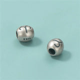 TrustDavis Real Sterling Silver 12 Constellation Bead Charm Pendant