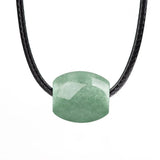 Natural Myanmar A-goods Jadeite Bean Green Lutong Pendant