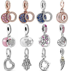 Family Tree Pendant Charm 925 Sterling Silver DIY Jewelry