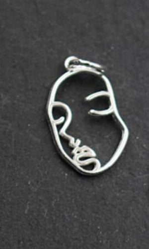 925 Silver Funny Face Charms Jewelry DIY Kit