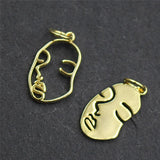 925 Silver Funny Face Charms Jewelry DIY Kit