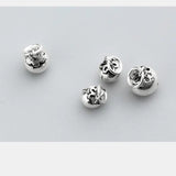 925 Sterling Silver Vintage Bell Charms for DIY Jewelry Making