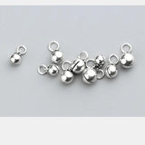 925 Sterling Silver Vintage Bell Charms for DIY Jewelry Making