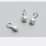 925 Silver Tortoise Charms Pendant For Jewelry Making