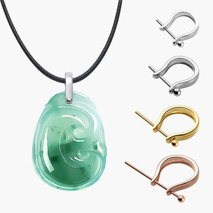 925 Silver Colorful Pendant DIY Necklace Decoration Fine Jewelry