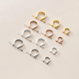 925 Silver Colorful Pendant DIY Necklace Decoration Fine Jewelry