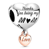 Maple Leaf Star Moon Watering Can 925 Silver Charm