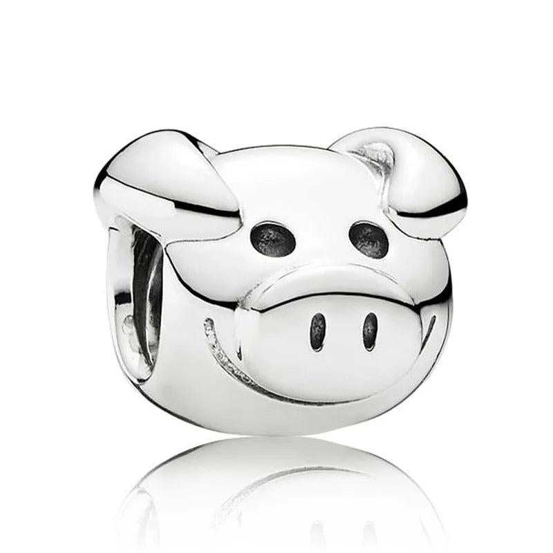 925 Sterling Silver Animal Bead Charm for Bracelet DIY Jewelry