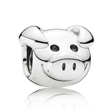925 Sterling Silver Animal Bead Charm for Bracelet DIY Jewelry