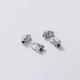 Sterling Silver Thai Beads Charms DIY Necklace Bracelet Accessory