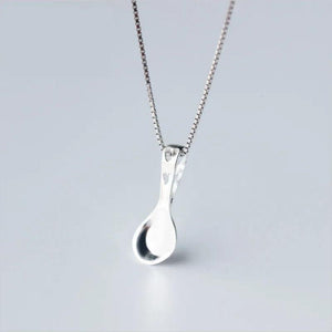 925 Sterling Silver Small Spoon Dangle Charms for DIY Jewelry