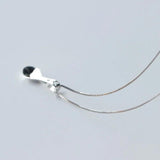 925 Sterling Silver Small Spoon Dangle Charms for DIY Jewelry